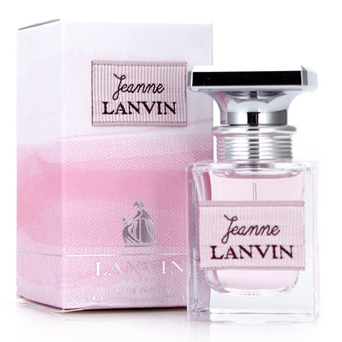 Lanvin Jeanne Eau De Parfum 30 ml. น้ำหอมสำหรับผู้หญิง ให้กลิ่นของดอกไม้ผลไม้ เปิดด้วยแบลคเบอรี มะนาว แพร์ ตามด้วยกลิ่นกุหลาบ ฟรีเซีย และกุหลาบ ในขวดแก้วใสประดับด้วยผ้าสีชมพูอ่อนหวานกลิ่นหอมสดชื่นจากน้ำและกลิ่นหอมเป็นธรรมชาติจากใบไวโอเล็ต สื่อภาพลักษณ์ของ