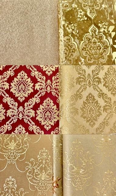 วอลลายไทย สีจริงเข้ม มัน วาว ลายชัด โดดเด่น  ยาว 10ม. กว้าง 53ซม. ม้วน 5ตรม.it