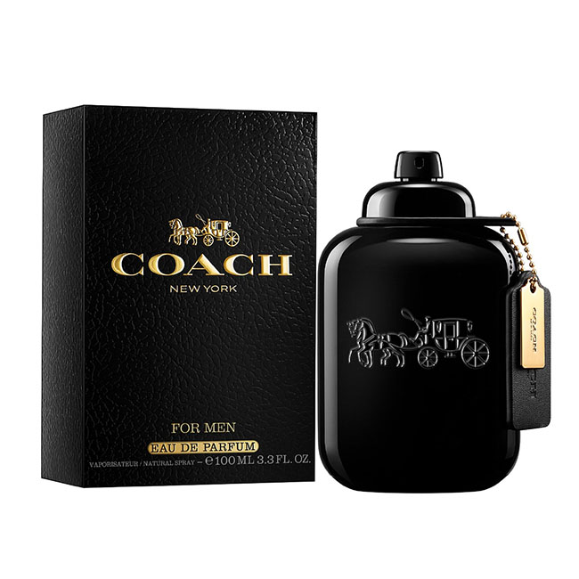 Coach New York For Men Eau de Parfum Natural Spray 100 ml. น้ำหอมสำหรับผู้ชาย มอบกลิ่นหอมสดชื่นในทุกครั้งที่ใช้ เพิ่มเสน่ห์ให้คุณดูน่าลุ่มหลง เหมาะสำหรับวันสบายๆ ที่ต้องการความมั่นใจ กลิ่นหอมสดชื่นซาบซ่าของ Cardamom และส่วนผสมของ Vetiver มอบกลิ่นที่สดชื่น