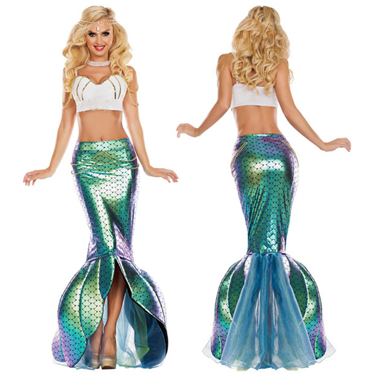 ++พร้อมส่ง++ชุดนางเงือก เจ้าหญิงเงือกน้อย ชุดเงือก the little mermaid ธีมทะเล