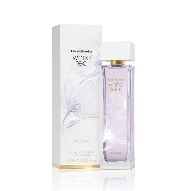 Elizabeth ArdenWhite Tea Eau Lilac Eaude Toilette Spray 100 ml. น้ำหอมกลิ่นใหม่ เปิดตัวล่าสุดปี 2025แนว Floral Aromaกลิ่นดอกไม้หอมสีม่วง แต่ยังคงความเป็นชาขาวอยู่ หอมสะอาดเหมือนโลชั่นสปาเป็นกลิ่นหอมของดอกไม้ที่ผสมผสานเสน่ห์ความหอมของดอกไลแลคสีม่วงเข้ากับเ
