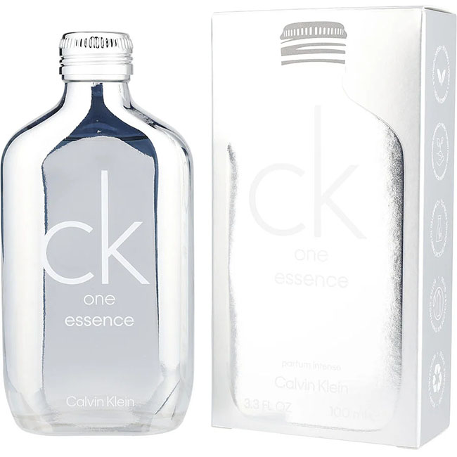 Calvin Klein Ck One Essence Parfum Intense 100 ml. น้ำหอมยูนิเซ็กส์ กลิ่นหอมอันเข้มข้นสำหรับทุกคน โทนกลิ่นวู้ดดี้ สดชื่นกว่าเดิม มีความเข้มข้นเป็นสองเท่าของไอคอนดั้งเดิม ให้กลิ่นที่ติดทนกว่า กลิ่นหอมสะอาด คลีน ดูแพงเพิ่มซีตรัสมะนาว ถ้าชอบCk Oneแล้วอยากได้
