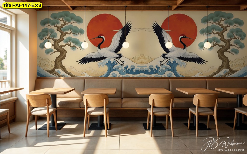 ภาพติดผนังลายญี่ปุ่น เติมเต็มความสงบในทุกวัน