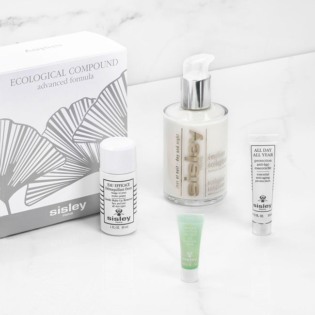 Sisley Ecological Compound Emulsion Ecologique Discovery Program ชุดผลิตภัณฑ์สุดพิเศษEcological Compound Advanced Formula ผลิตภัณฑ์บำรุงผิวสูตรสำคัญ ที่เหมาะกับทุกสภาพผิว เพื่อปรับสมดุล เสริมความแข็งแรง และฟื้นคืนความมีชีวิตชีวาให้กับผิวอย่างอ่อนโยน แนะนำ