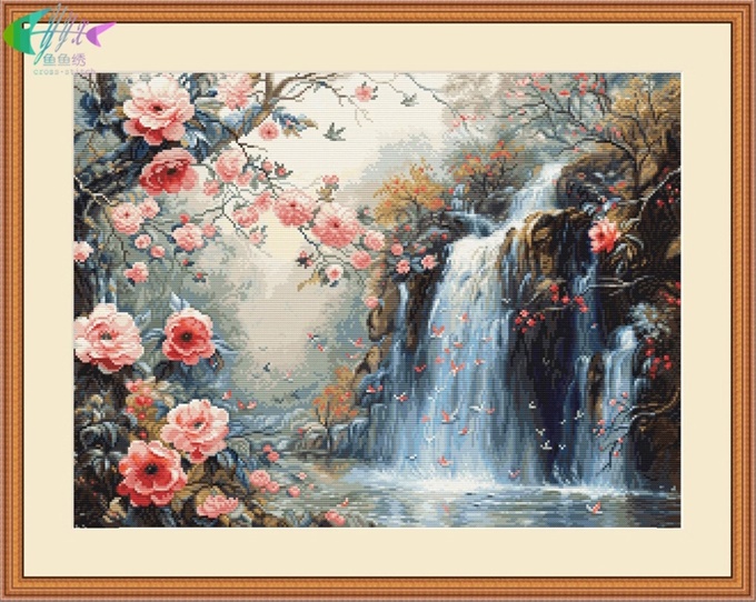 Waterfall flower (พิมพ์ลาย)