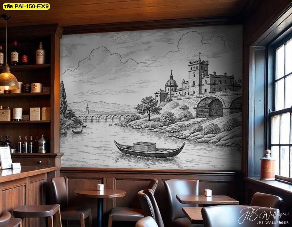 ภาพวิวเมืองยุโรปเก่าในโทนเข้ม ถ่ายทอดความขรึม คลาสสิก และทรงพลัง