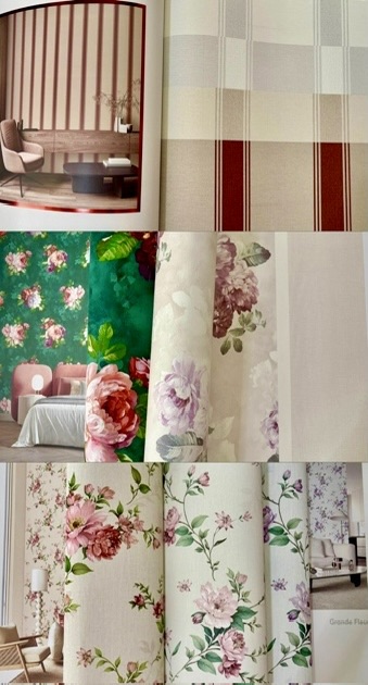 WALLเกาหลี ม้วนใหญ่ 15ตรม. ยาว 15.6 ม. กว้าง 1.06mep