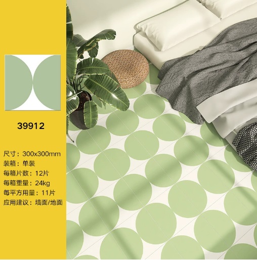 กระเบื้องลาย vintage ขนาด 30*30 ซม.