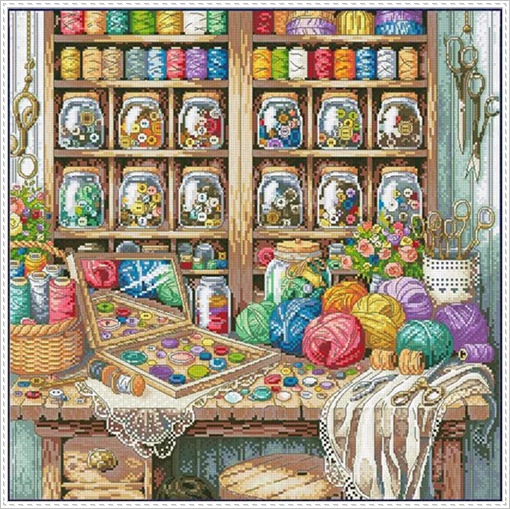 Sewing shop (พิมพ์ลาย)