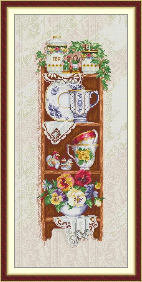Vintage cabinet (ไม่พิมพ์/พิมพ์ลาย)