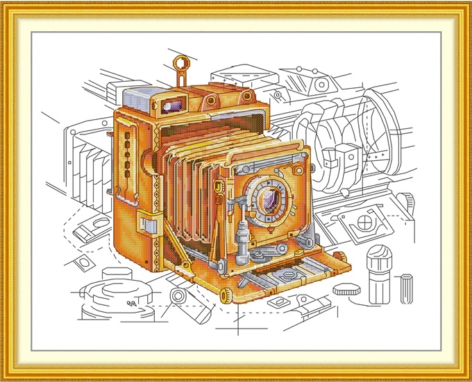 Camera (ไม่พิมพ์/พิมพ์ลาย)