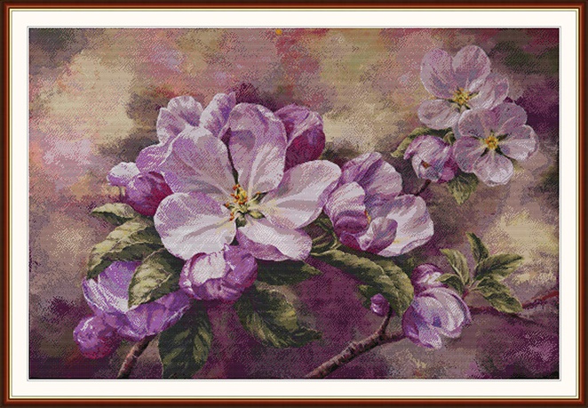 Apple blossom (ไม่พิมพ์/พิมพ์ลาย)