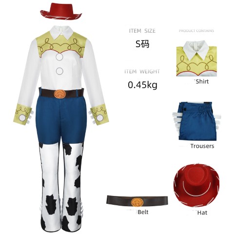 ++พร้อมส่ง++ชุดเจสซี่ Jessie Toy Story เจสซี่ทอยส์สตอรี่ ชุดคาวเกิร์ล ชุดคาวบอย