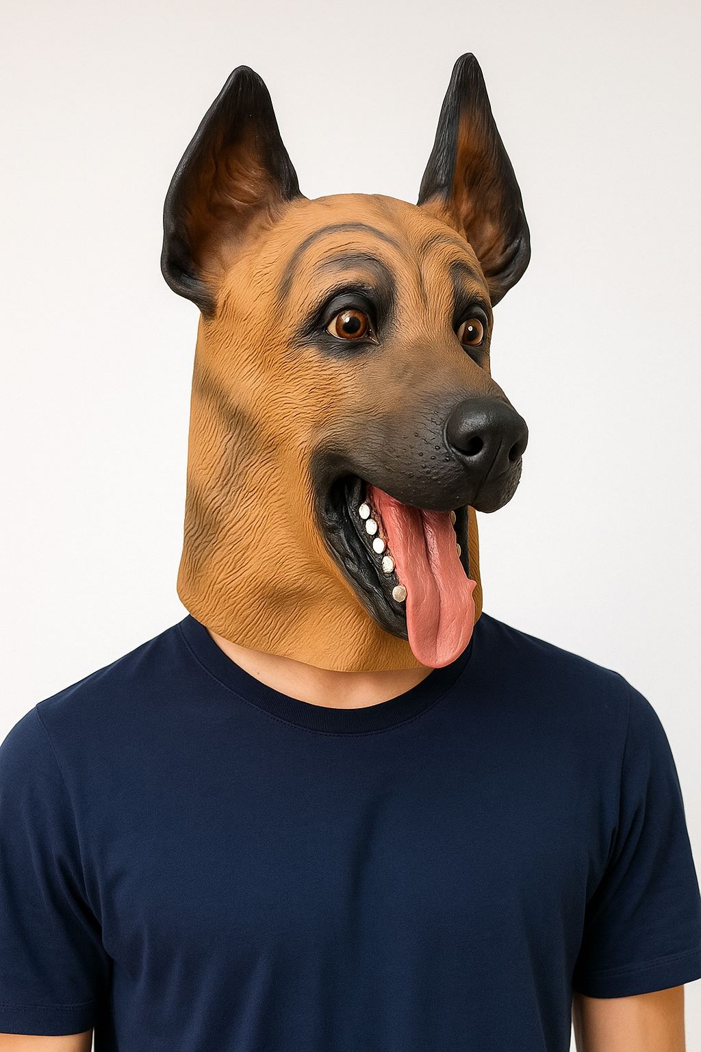 7C375.3 หน้ากากหมา หน้ากากหัวหมา หน้ากากยาง หน้ากากเต็มหัว Dog Head Rubber Mask Costumes