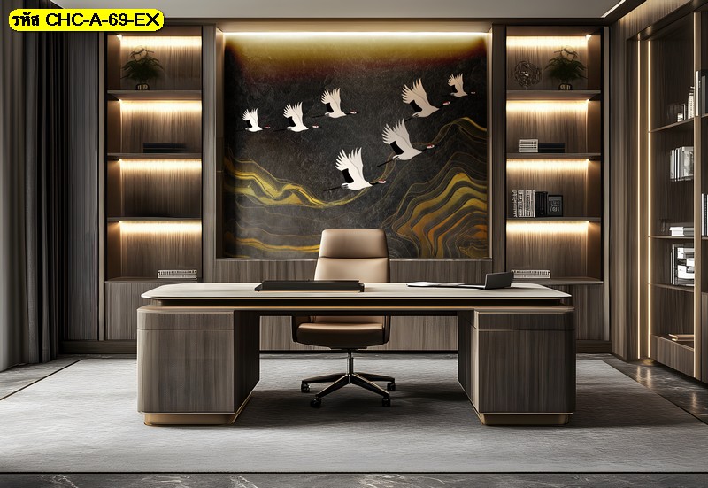 ทะยานสู่ความสำเร็จ วอลเปเปอร์ ฝูงนกกระเรียนบินเหนือขุนเขา ความสง่างามที่เปี่ยมด้วยความหมาย