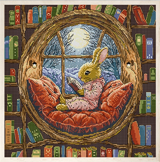 Rabbit in the Library (ไม่พิมพ์/พิมพ์ลาย)