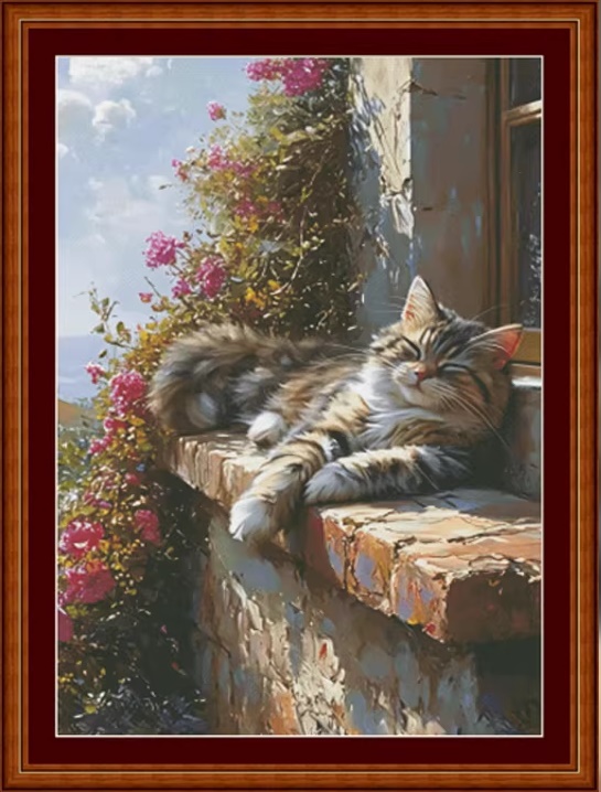 Lazy Kitten (พิมพ์ลาย)