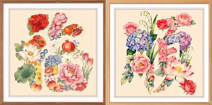 Blessing of flowers (พิมพ์ลาย)