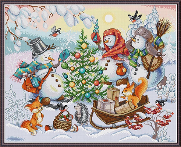 Snowman (ไม่พิมพ์/พิมพ์ลาย)