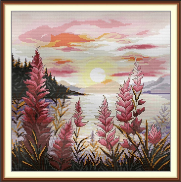 Sunset (ไม่พิมพ์/พิมพ์ลาย)