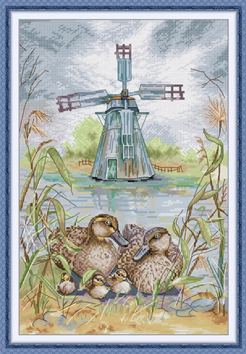 A Family of ducks (ไม่พิมพ์/พิมพ์ลาย)