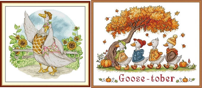 Goose (ไม่พิมพ์/พิมพ์ลาย)