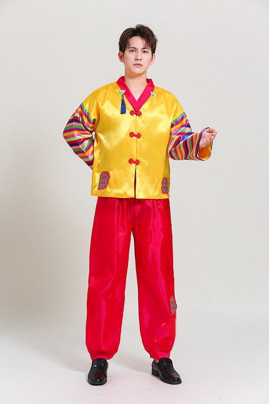 ++พร้อมส่ง++ชุดฮันบก (ชุดประจำชาติเกาหลี) ผู้ชาย ชุดฮันบกชาย