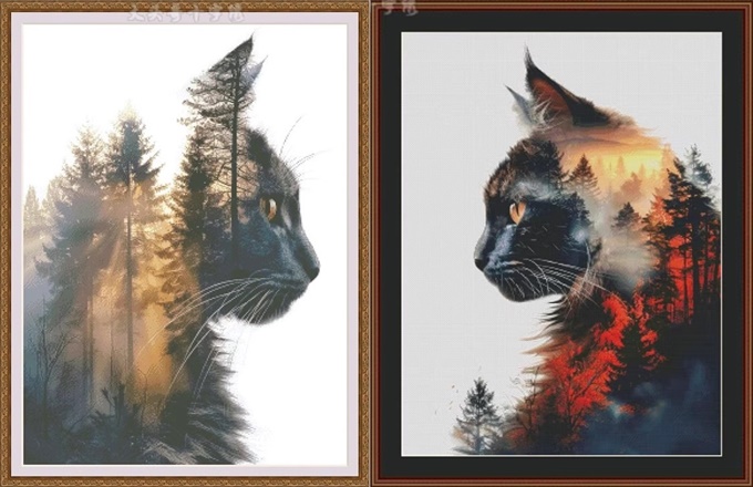 Black cat (พิมพ์ลาย)