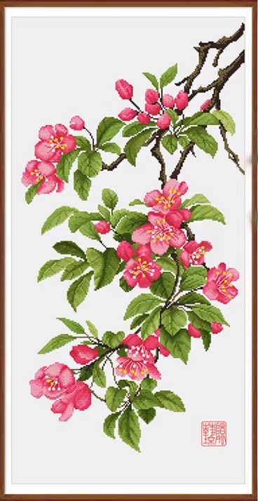 Begonia Flower (พิมพ์ลาย)