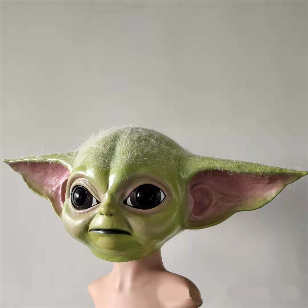 ++พร้อมส่ง++หน้ากากเบบี้โยดาฺ Baby Yoda โยดาปรมาจารย์แห่งเจไดทั้งปวง สตาร์ วอร์ส STAR WARS