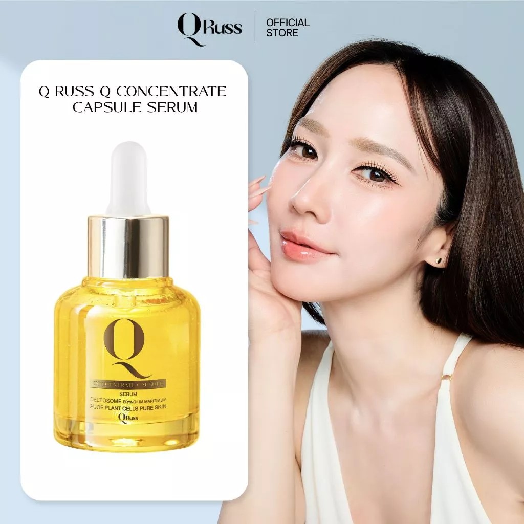 เซรั่มคิว Q RUSS Q  CONCENTRATE CAPSULE SERUM 30ml ( เซรั่มอั้มพัชราภา ) ใหม่ล่าสุด