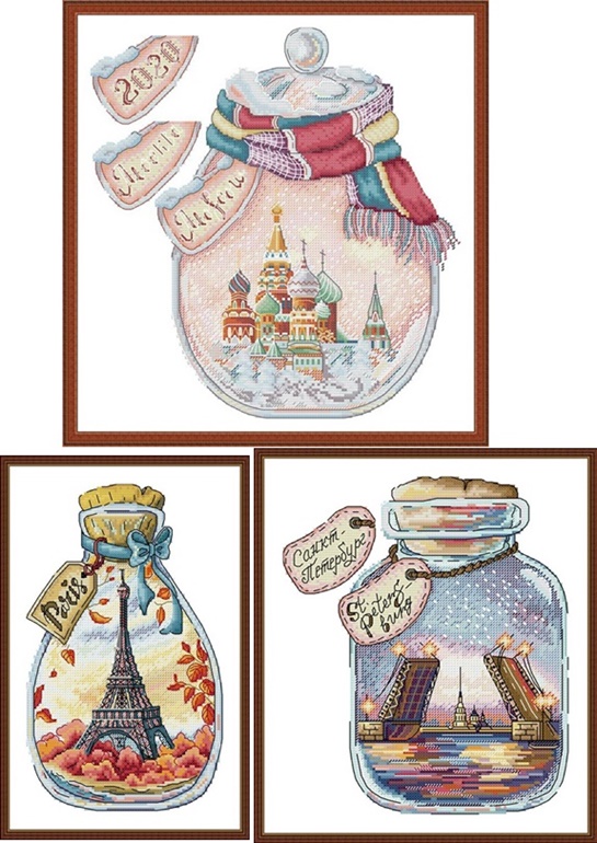 City in a Bottle (ไม่พิมพ์/พิมพ์ลาย)