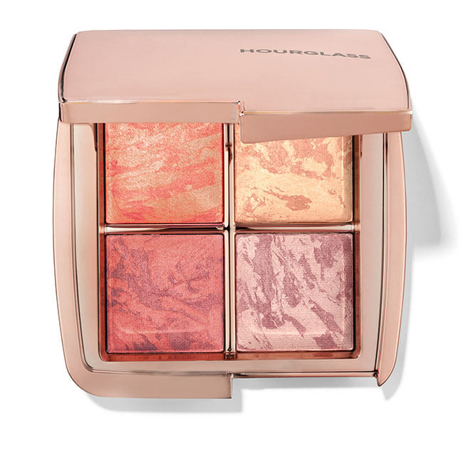 HOURGLASS Ambient Lighting Palette Flushed Edit Limited Edition 1.4 x 4g ลิมิเต็ด เอดิชั่น ใหม่ล่าสุดจากอาวร์กลาส รวบรวม Ambient Lighting Blush บลัชปัดแก้มยอดนิยมทั้ง 4 เฉด ตอบโจทย์ทุกลุคในพาเลตต์เดียว