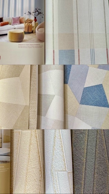 WALLเกาหลี ม้วนใหญ่ 15ตรม. ยาว 15.6 m. กว้าง 1.06 mbb