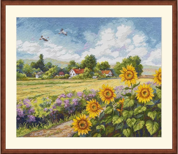 Sunflower Pastoral (พิมพ์ลาย)