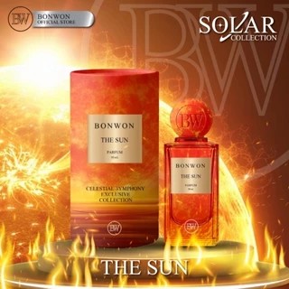 น้ำหอม BONWON The Sun  50Ml. ( ของแท้พร้อมกล่อง ) กลิ่นความอบอุ่นลุ่มลึกจากวานิลาหวานนุ่มภาษาอความเข้มครึ้มของไม้สน
