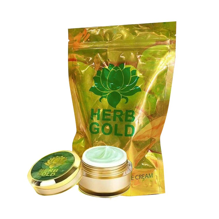 Herb Gold เฮิร์บ โกลด์ ครีมสมุนไพรธรรมชาติบำรุงผิวหน้าขนาด 30 กรัม