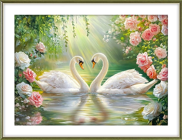 Swan Lake (พิมพ์ลาย)
