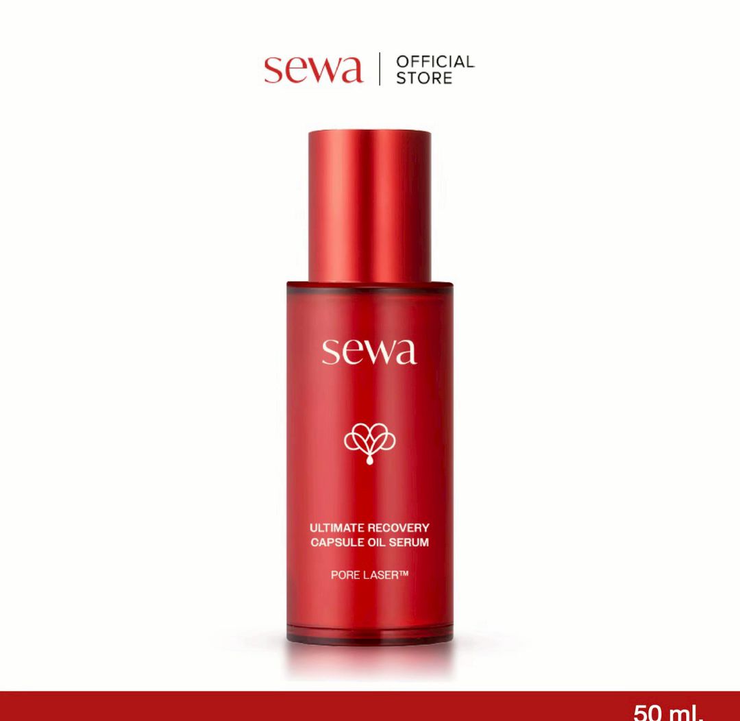 เซรั่ม กระชับรูขุมขน Sewa Ultimate Recovery Capsule Oil Serum เซรั่มแคปซูล เซรั่มลดเลือนริ้วรอย ผิวกระชับ