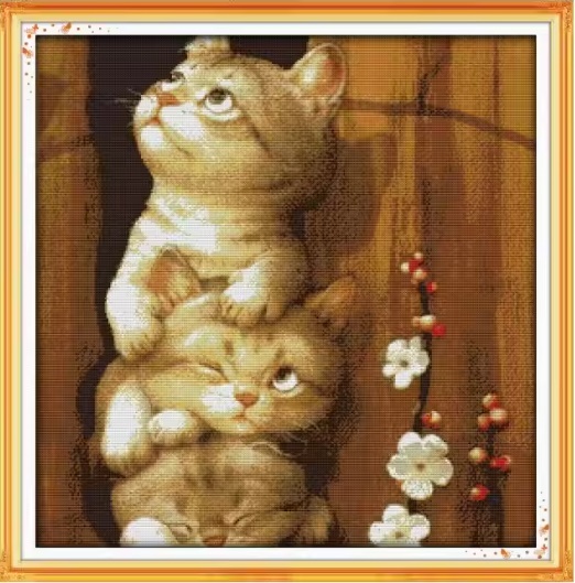 Naughty cat (ไม่พิมพ์/พิมพ์ลาย)