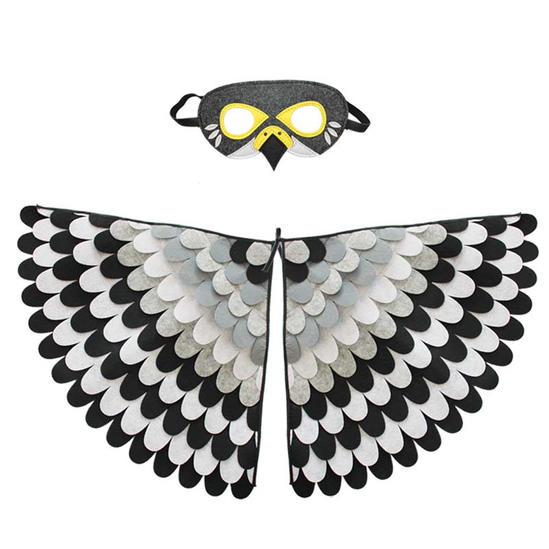7C282.9 ชุดเด็ก ปีกนก เหยี่ยว Falcon Children Wing Bird Costume