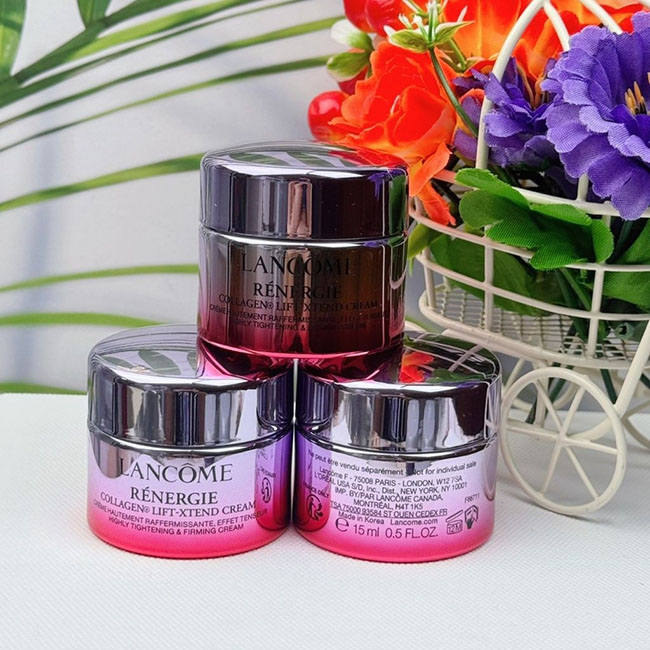 Lancome Renergie Collagen+ Lift-Xtend Cream ขนาดทดลอง 15 ml. ครีมสูตรใหม่ล่าสุด ผสานพลังคอลลาเจนเข้มข้น ช่วยยกกระชับ และช่วยให้ผิวอิ่มเฟิร์มขึ้น