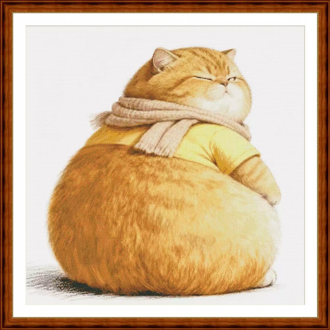 Big Fat Orange (พิมพ์ลาย)