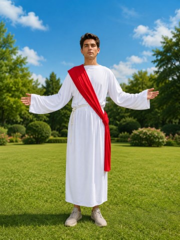 ++พร้อมส่ง+ชุดแฟนซีพระเยซู ชุดพระเยซู ชุดจีซัส ชุด Jesus