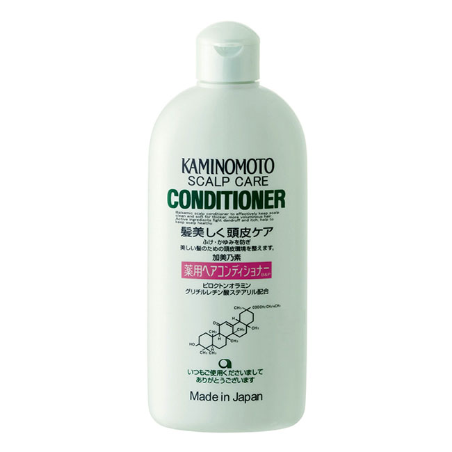 Kaminomoto Scalp Care Conditioner 300 ml. ครีมนวดผมลดผมร่วง ขจัดรังแค สกัดจากสมุนไพรญี่ปุ่น ที่มียอดขายดีอันดับ 1 ในประเทศญี่ปุ่