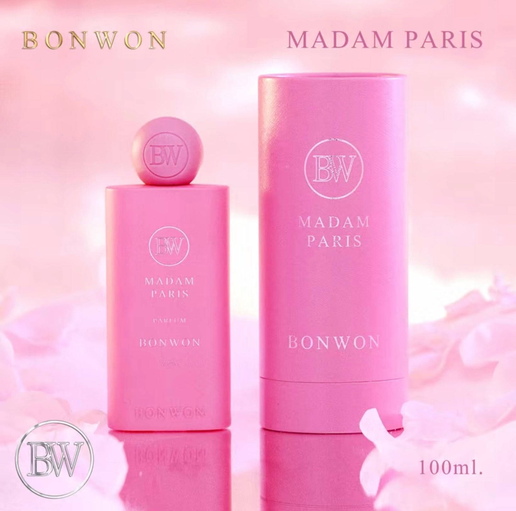 น้ำหอม BONWON Madame Paris Signature Collection - น้ำหอมกลิ่น ( Madame Paris พร้อมกล่อง ) ขายดี ขนาด 100 ml.