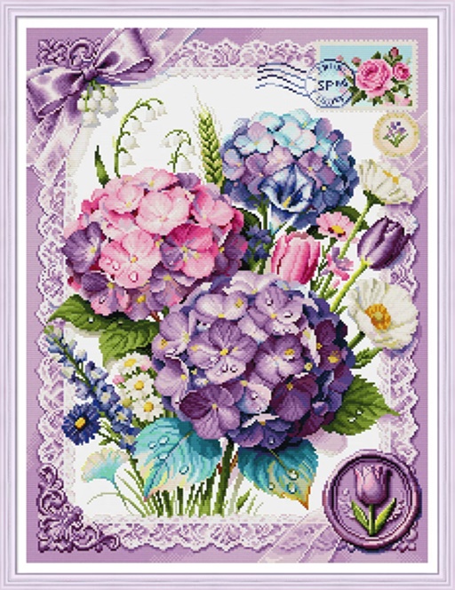 Hydrangea Stationery (พิมพ์ลาย)