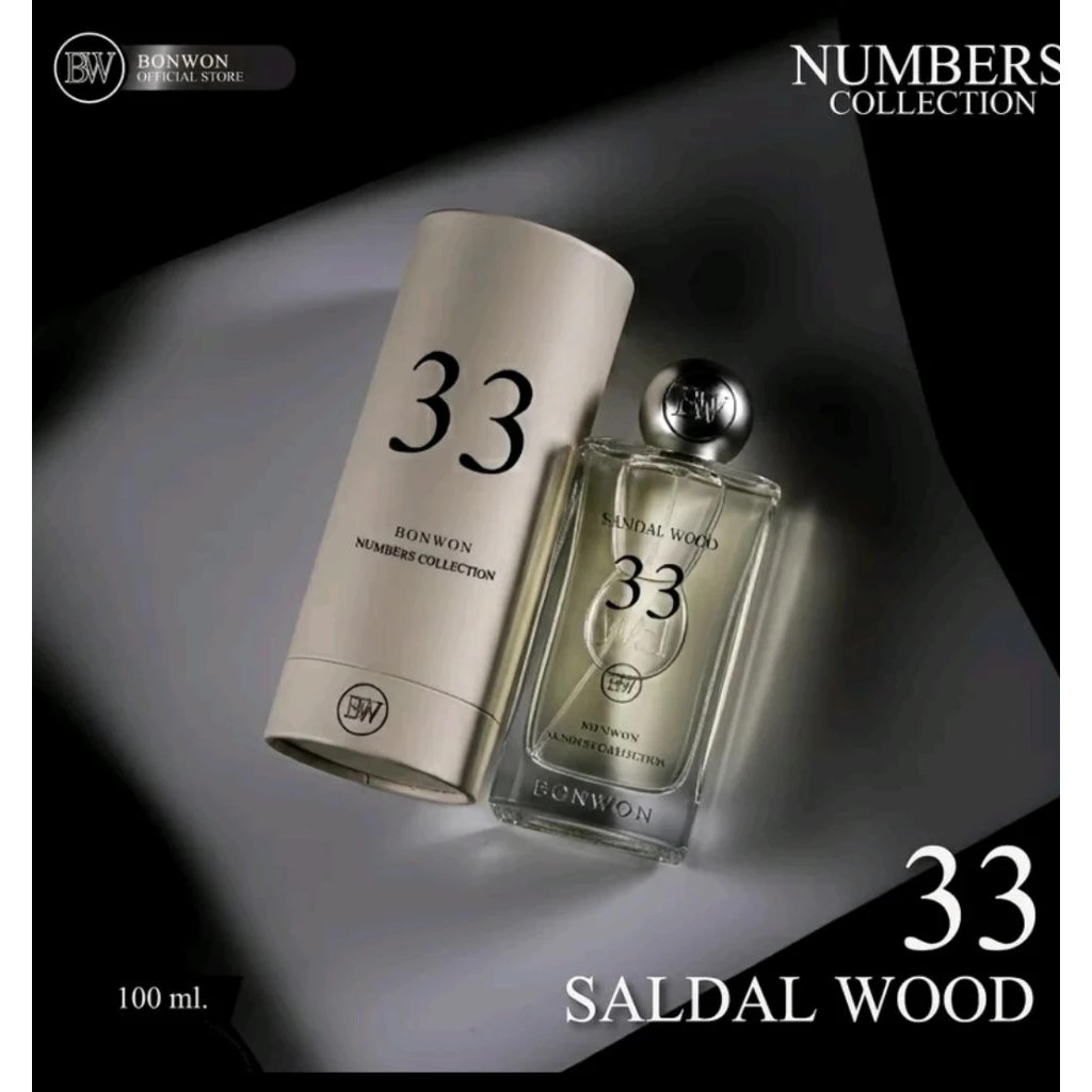 น้ำหอม Bonwon No.33 Saldal  Wood Numbers Collection Perfume 100 ( ของแท้ พร้อมกล่อง )