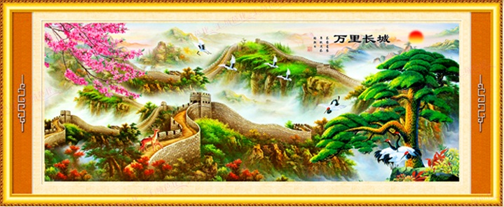 Great wall กำแพงเมืองจีน (พิมพ์ลาย)