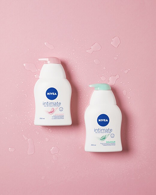Nivea Intimo Waschlotion 250ml. ผลิตภัณฑ์ทำความสะอาดจุดซ่อนเร้น สูตรอ่อนโยนที่ได้รับความไว้วางใจจากประเทศเยอรมนี พัฒนาขึ้นเป็นพิเศษเพื่อดูแลและรักษาสมดุลทางธรรมชาติของจุดซ่อนเร้นโดยเฉพาะ ปราศจากส่วนผสมของสบู่ (Soap-free) และผ่านการทดสอบทางการแพทย์เพื่อควา